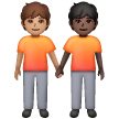 Osoby trzymające się za ręce: karnacja średnia i karnacja ciemna dla Samsung One UI 8.5