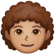 Persona Adulta: Tono De Piel Medio, Pelo Rizado para Samsung One UI 8.5