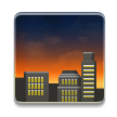 Cidade Ao Anoitecer