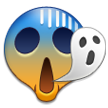 Rosto Gritando De Medo