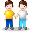Dois Homens De Mãos Dadas