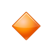 Losango Laranja Pequeno