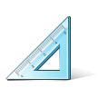 Régua Triangular