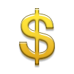 Gruby symbol dolara