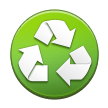 Symbol papieru pochodzącego z recyklingu
