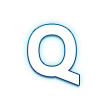 Symbol wskaźnika regionalnego Litera Q