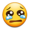 وجه يبكي