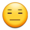 وجه بدون تعبير