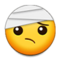 وجه بعصابة رأس