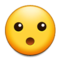 وجه بفم مفتوح