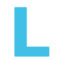حرف رمز المؤشر الإقليمي L
