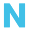 حرف رمز المؤشر الإقليمي N