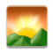 شروق على جبل