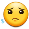 وجه قلق