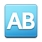 Botão AB (Tipo Sanguíneo) Botão AB (Tipo Sanguíneo)
