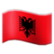 Bandeira: Albânia Bandeira: Albânia