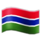 Bandeira: Gâmbia Bandeira: Gâmbia
