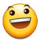 Rosto Risonho Com Olhos Bem Abertos Rosto Risonho Com Olhos Bem Abertos