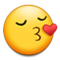 Rosto Beijando Com Olhos Fechados Rosto Beijando Com Olhos Fechados