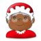 Mamãe Noel: Tom de Pele Médio-Escuro Mamãe Noel: Tom de Pele Médio-Escuro