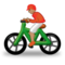Ciclista: Tom de Pele Médio Ciclista: Tom de Pele Médio