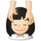 Pessoa Recebendo Massagem Facial: Tom de Pele Claro Pessoa Recebendo Massagem Facial: Tom de Pele Claro