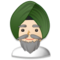 Pessoa Com Turbante: Tom de Pele Claro Pessoa Com Turbante: Tom de Pele Claro