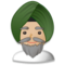 Pessoa Com Turbante: Tom de Pele Médio-Claro Pessoa Com Turbante: Tom de Pele Médio-Claro