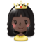 Princesa: Tom de Pele Escuro Princesa: Tom de Pele Escuro