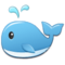 Baleia Esguichando Água Baleia Esguichando Água
