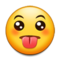 Faccina Che Mostra La Lingua Faccina Che Mostra La Lingua