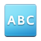 Pulsante Con Lettere Latine Pulsante Con Lettere Latine
