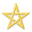 Pentagramma intrecciato rovesciato Pentagramma intrecciato rovesciato