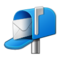Cassetta Postale Aperta Bandierina Alzata Cassetta Postale Aperta Bandierina Alzata