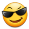 Faccina Con Sorriso E Occhiali Da Sole Faccina Con Sorriso E Occhiali Da Sole