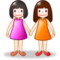 Due Donne Che Si Tengono Per Mano Due Donne Che Si Tengono Per Mano