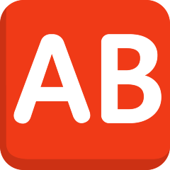 AB Button (Blood Type)