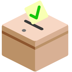 Ballot Box with Ballot