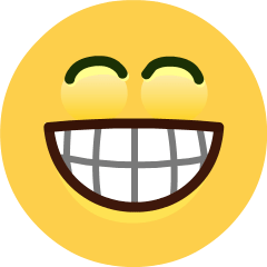 Beaming Face with Smiling Eyes