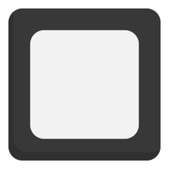 Black Square Button