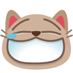 Cat with Tears of Joy