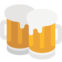 Clinking Beer Mugs