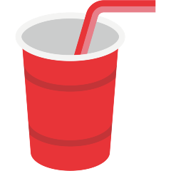 Cup with Straw