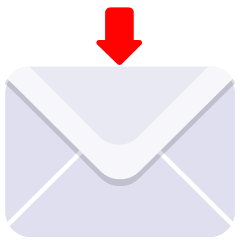 Envelope with Arrow
