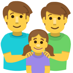 Family: Man, Man, Girl