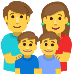 Family: Man, Woman, Boy, Boy