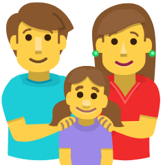 Family: Man, Woman, Girl