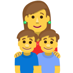 Family: Woman, Boy, Boy
