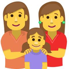 Family: Woman, Woman, Girl