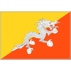 Flag: Bhutan